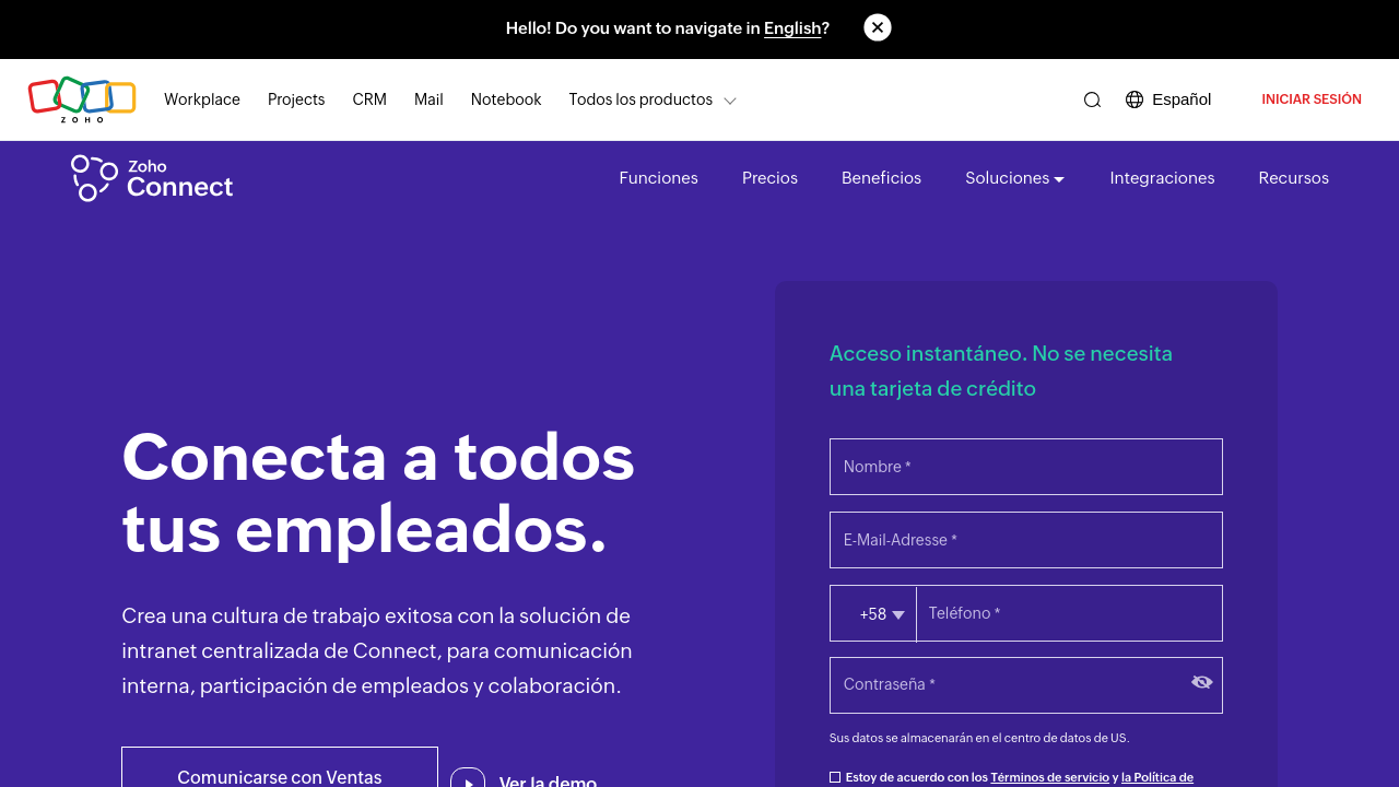 Zoho Connect